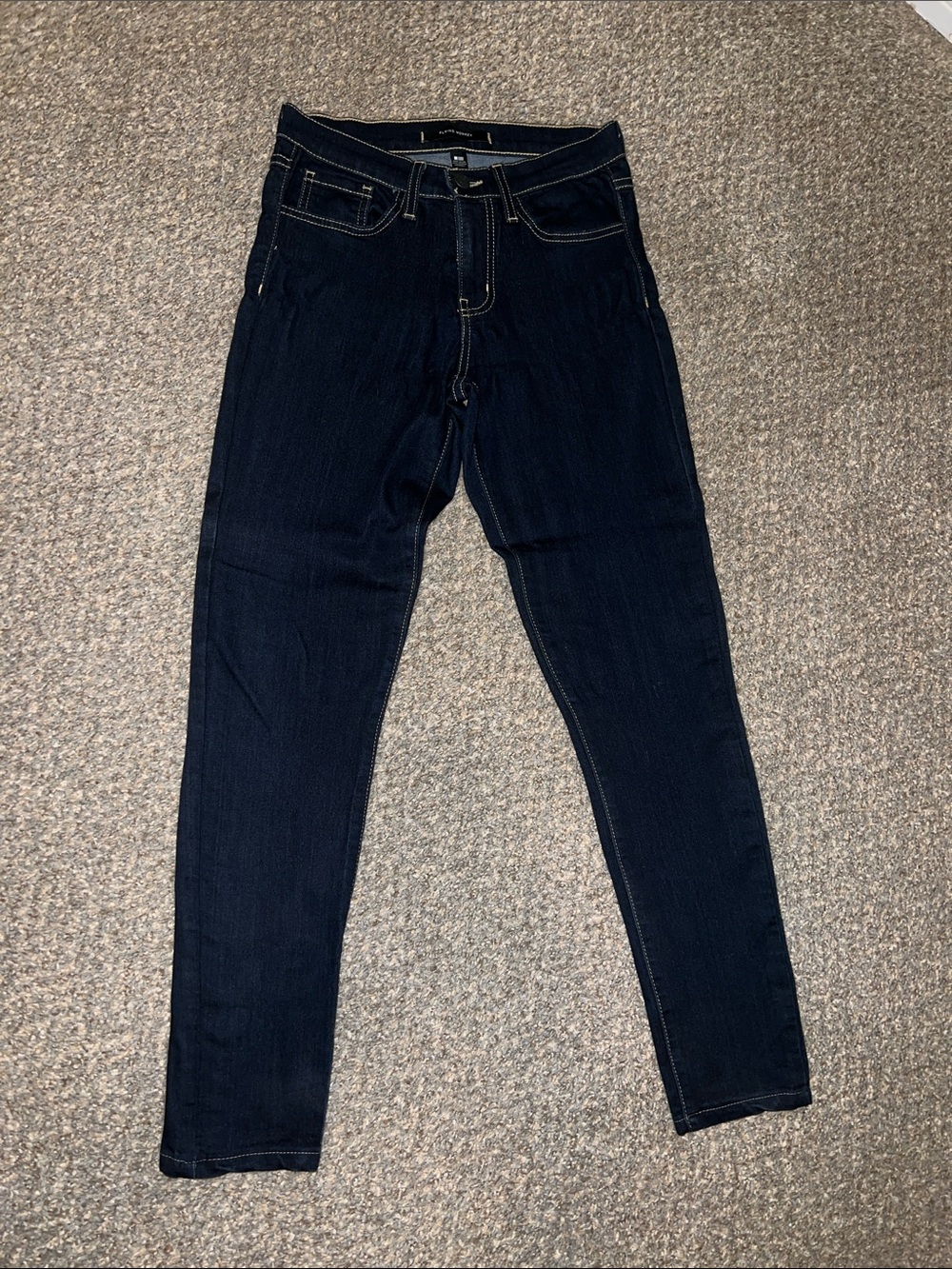 Flying Monkey mid-rise skinny jeans. 25